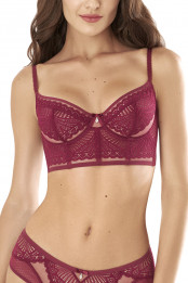 Bustier EMMY, color: bordo  — preview