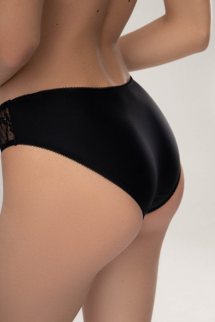 Panties slip — Evolution, color: black — photo 5
