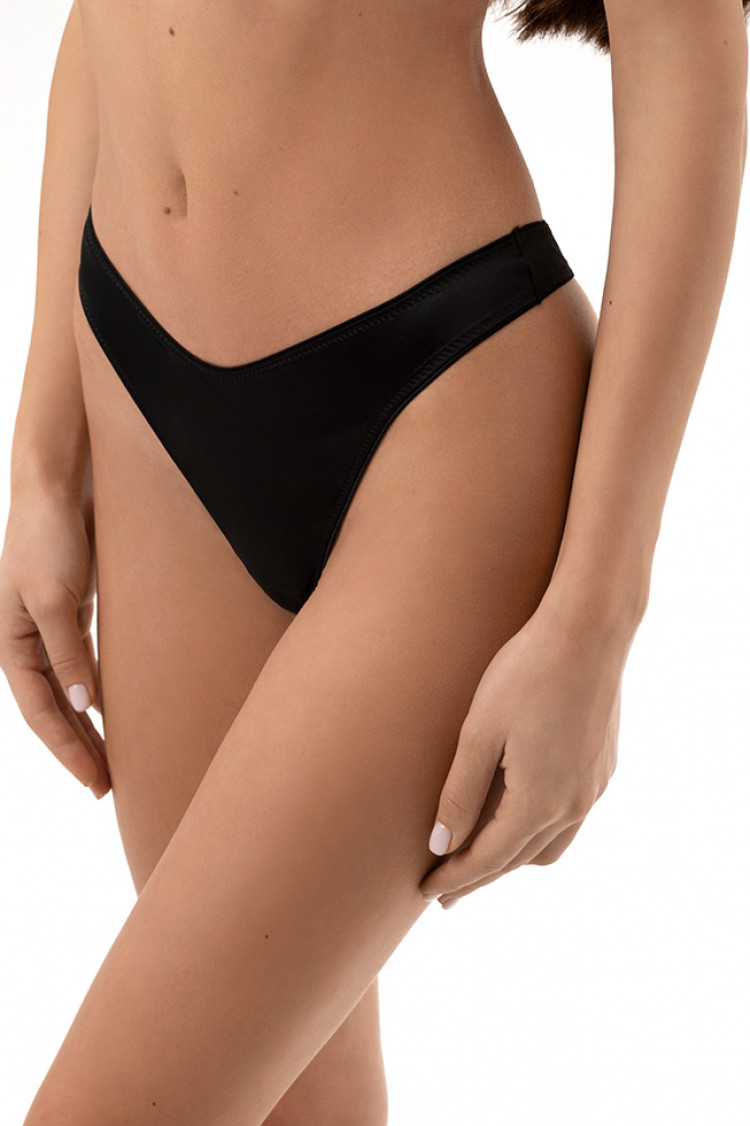 Panties string Becky, color: black — photo 3