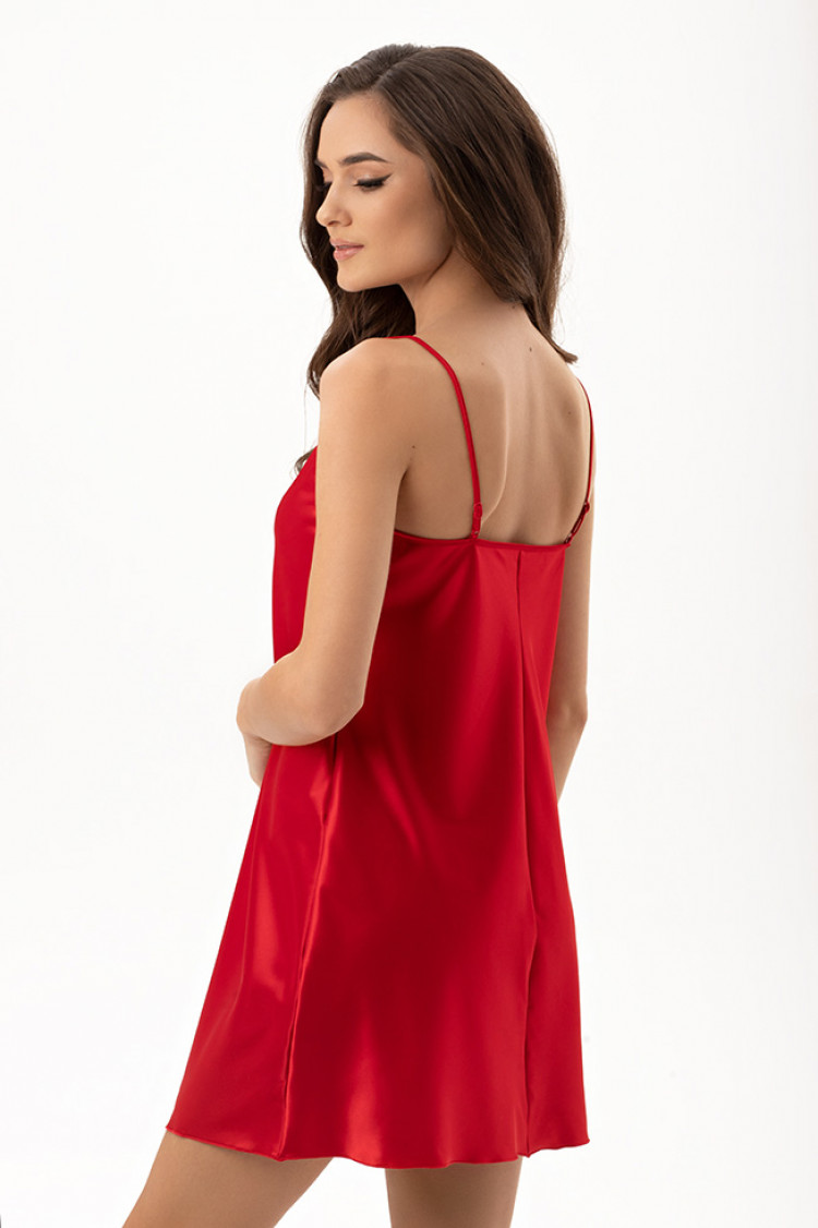 Нічна сорочка Weronika, колір: червоний — фото 2