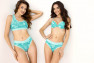 line TROPICAL! in aqua-green ; ?> preview
