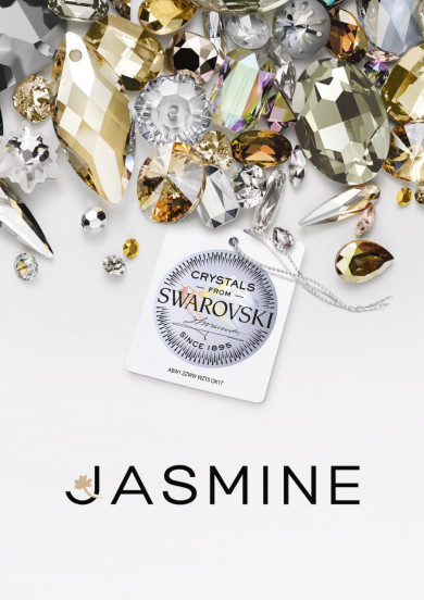 JASMINE and SWAROVSKI collaboration in the new basic collection.